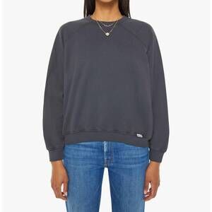 NEW MOTHER biggie concert sweatshirt in faded black